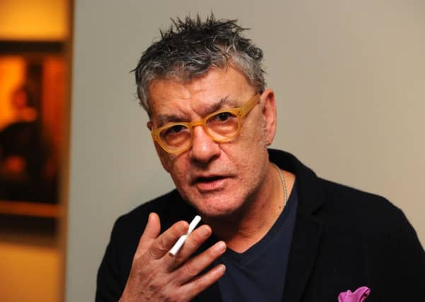 Artist Jack Vettriano will give up painting for the foreseeable future following his shoulder injury. Picture: Robert Perry