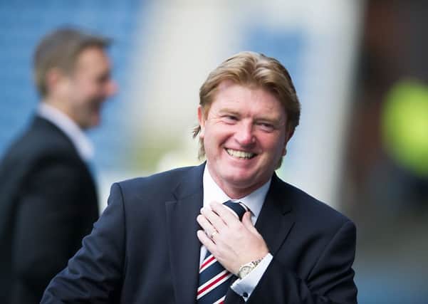 Rangers manager Stuart McCall. Picture: John Devlin