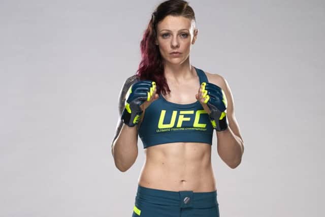 Ayrshires Joanne Calderwood competes in UFCs strawweight division. Picture: Getty