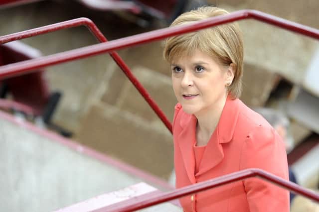 Nicola Sturgeon has said she wants to move towards a system of effective full-time universal childcare. Picture: Julie Bull