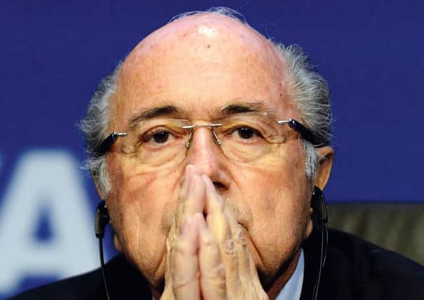 But no his critics, as Sepp Blatter returned to power. Picture: Getty Images