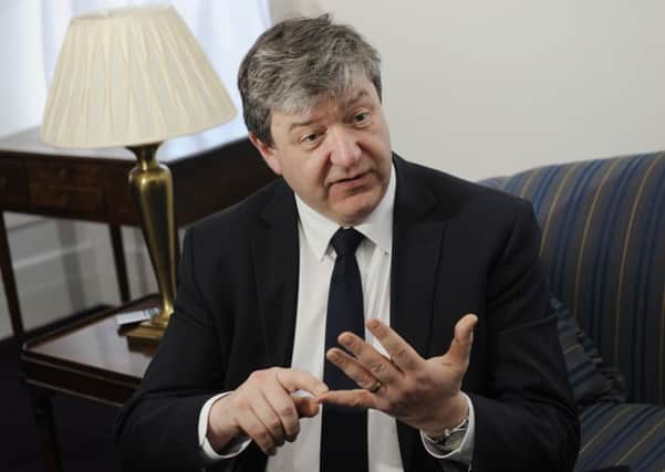Carmichael is feeling the heat from the botched leaking of the civil service memo concerning Nicola Sturgeons conversation with the French Ambassador. Picture: TSPL