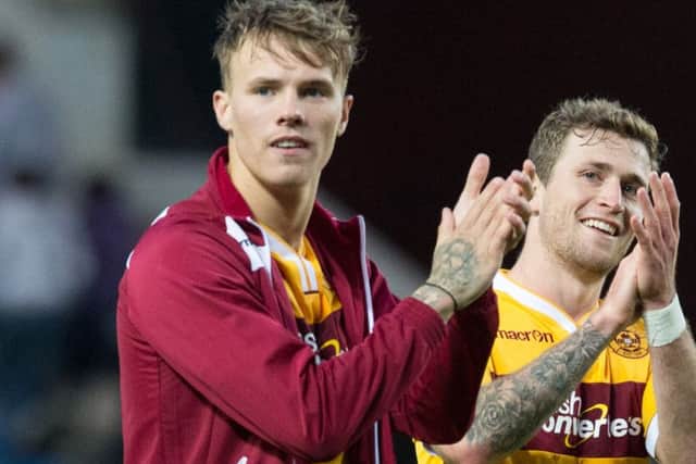 Lee Erwin, left, is reportedly wanted by Leeds and Celtic. Picture: SNS