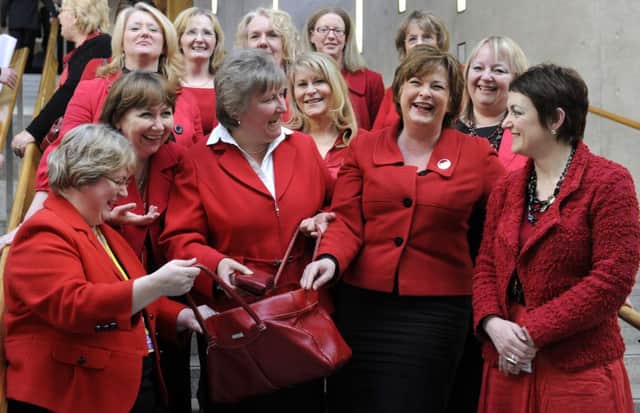 Scottish female MSPs in 2011. Since then Nicola Sturgeon has made it a priority to improve gender equality in Scotland. Picture: Jane Barlow