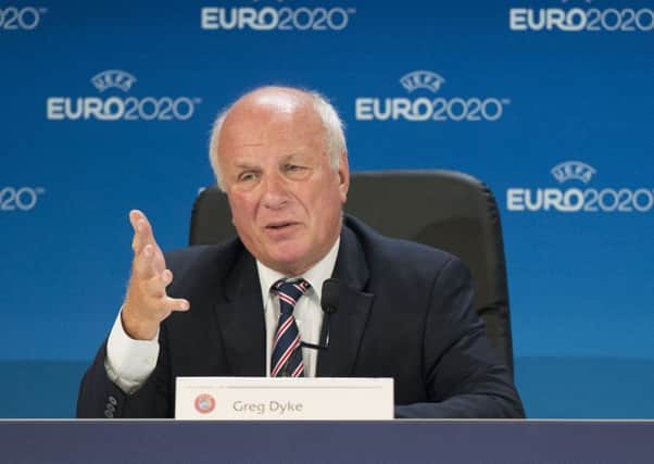 Greg Dyke, head of the English FA, wants to see a challenge to Fifa. Picture: PA