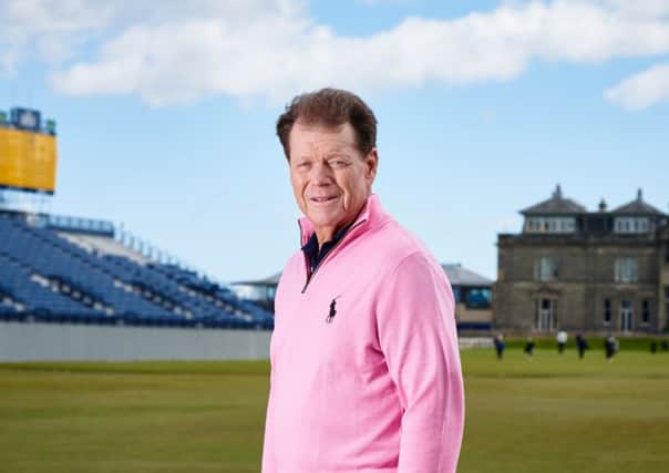 Tom Watson at St Andrews where he will play his last Open next month. Picture: Chris Allerton