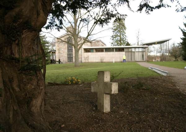 Perth crematorium and its garden of remembrance, now the subject of a clash between councils. Picture: Walter Neilson