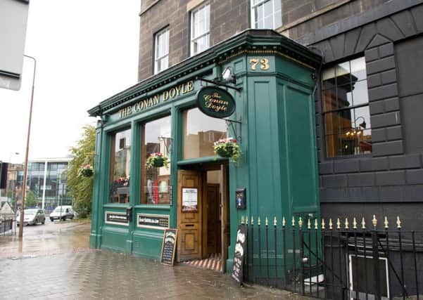 The Conan Doyle is one of eight pubs owned by councils in Scotland. Picture: Ian Georgeson