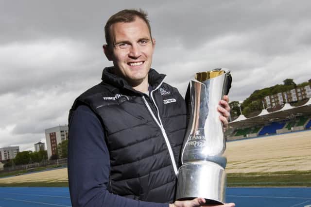 Glasgow Warriors' Al Kellock following his side's win over Munster in the Guinness PRO12 Final. Picture: SNS