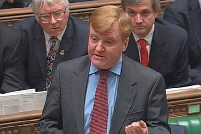 Charles Kennedy speaking in the House of Commons in 2005. Picture: PA