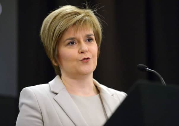 Nicola Sturgeon and the SNP have climbed down from their full fiscal autonomy demands. Picture: Phil Wilkinson