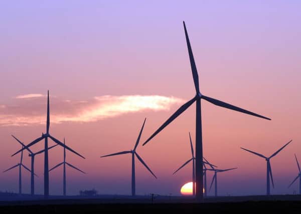 The Scottish Government has tried to encourage renewable energy sources such as wind power. Picture: Ian Rutherford