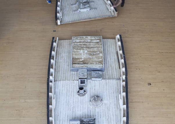 Big Deck Small Hatch, 1985, at Sea Loft, Kinghorn. Photograph: Angus Bremner