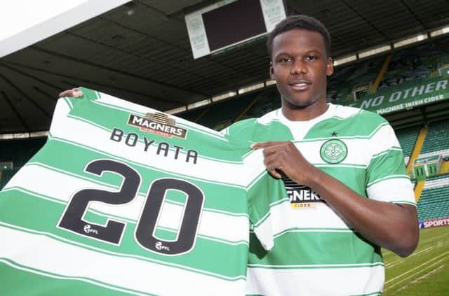 Celtic are delighted to announce the signing of Belgium defender Dedryck Boyata on a 4-year contract. Picture: SNS