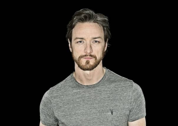 James McAvoy is spending £125,000 over ten years to
support drama students. Picture: Contributed