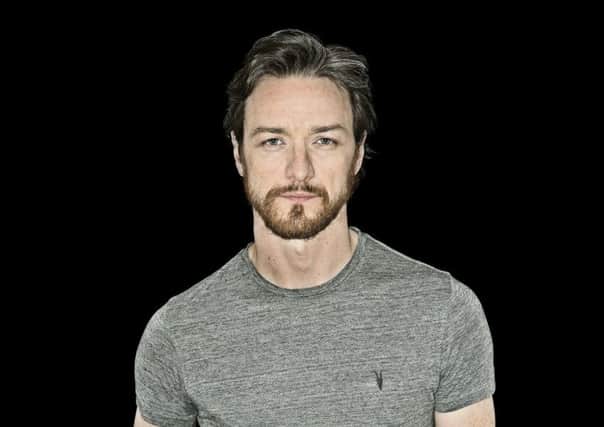 James McAvoy is spending £125,000 over ten years to 
support drama students. Picture: Contributed