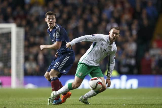 Aiden McGeady was booed by the home crowd during the last meeting in Glasgow. Picture: Robert Perry