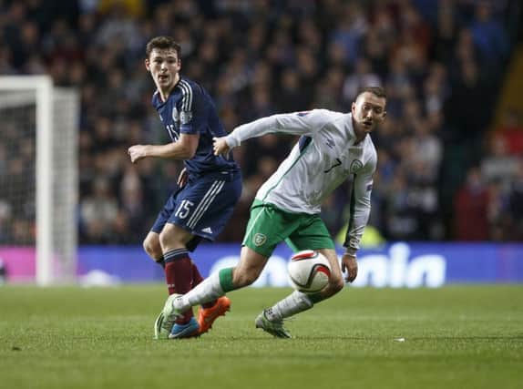 Aiden McGeady was booed by the home crowd during the last meeting in Glasgow. Picture: Robert Perry