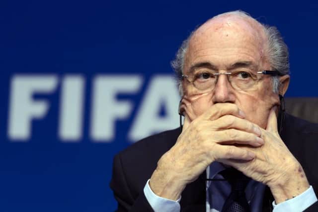 Fifa president Sepp Blatter will quit his post, but he may remain in the position until March next year. Picture: Getty Images