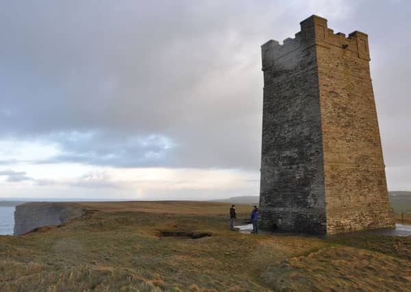 The Kitchener Memorial on Orkney. Picture: Leslie Burgher