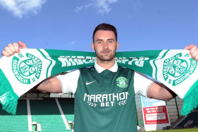 James Keatings has been impressed by the progress made by players such as Scott Allan and Jason Cummings at Hibs. Picture: Neil Hanna