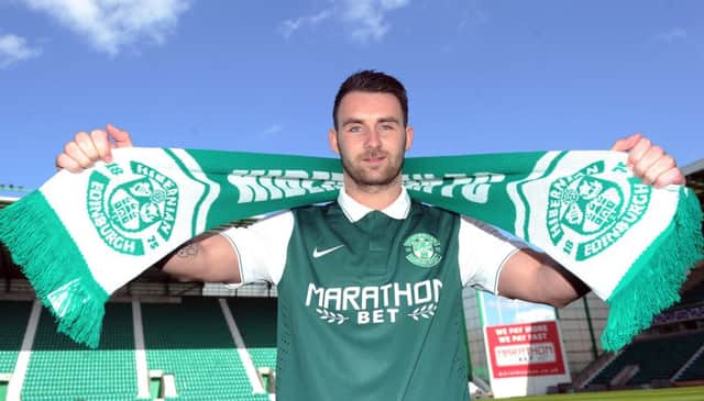 James Keatings has been impressed by the progress made by players such as Scott Allan and Jason Cummings at Hibs. Picture: Neil Hanna