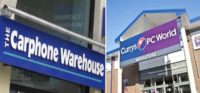 Dixons Carphone said strong quarterly trading in electricals and mobile phones will help it post annual profits above City expectations. Picture: PA