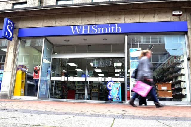 WH Smith saw its travel site sales continue to increase. Picture: Michael Gillen