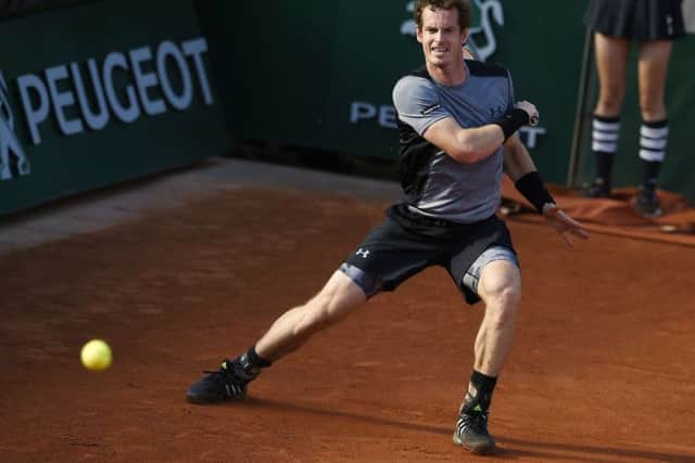 Andy Murray was in imperious form at the French Open yesterday. Picture: Miguel Medina/AP