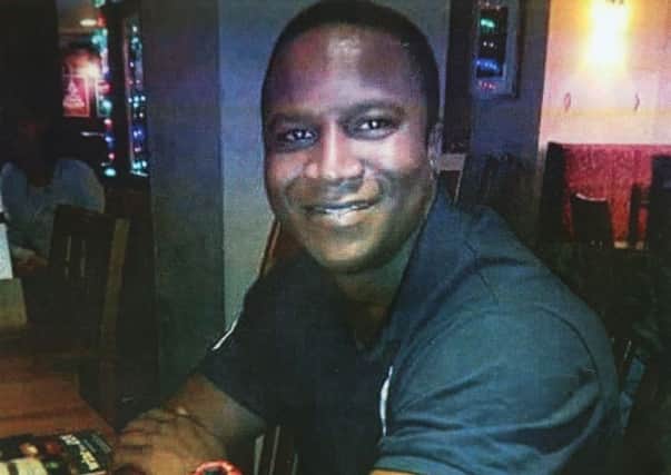 Sheku Bayoh died in police custody on 3 May. Picture: PA