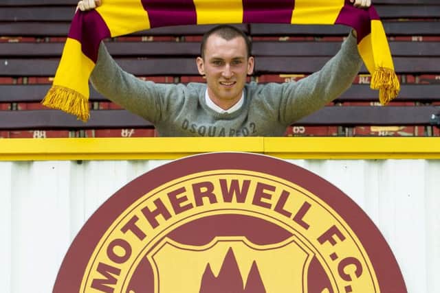 New Motherwell signing Joe Chalmers is raring to go. Picture: SNS