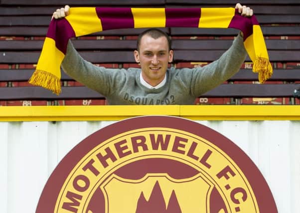New Motherwell signing Joe Chalmers is raring to go. Picture: SNS