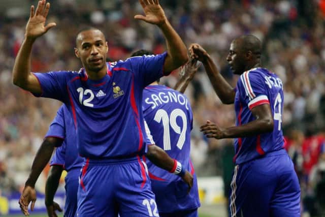 Henry famously handled the ball in setting up William Gallas extra-time goal which ultimately sent France through to the 2010 finals ahead of the Republic of Ireland. Picture: Getty