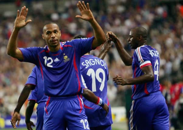 Henry famously handled the ball in setting up William Gallas extra-time goal which ultimately sent France through to the 2010 finals ahead of the Republic of Ireland. Picture: Getty
