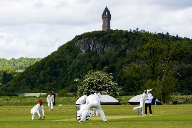 The Scots resumed on 227 for eight but added just six more runs before tailenders Alasdair Evans and Safyaan Sharif fell. Picture: SNS
