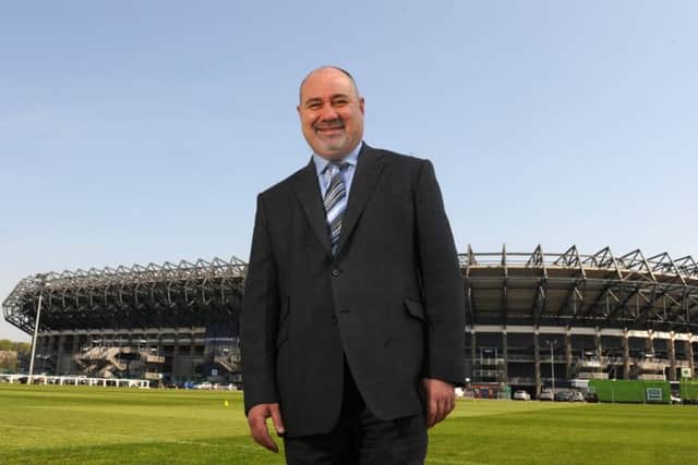 Mark Dodson, chief executive of the SRU at Murrayfield, Edinburgh. Picture: Jane Barlow