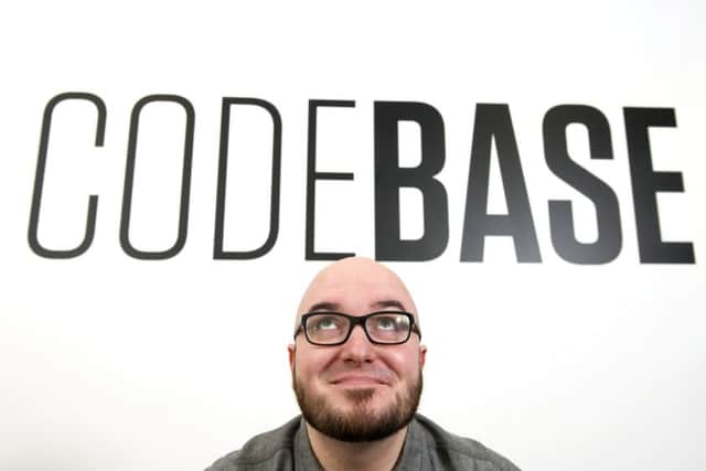 CodeBase co-founder Stephen Coleman is championing Edinburghs digital media scene. Photograph: Jane Barlow