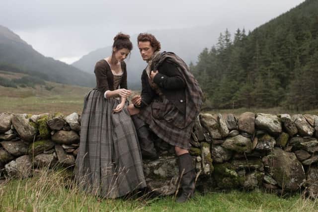 Popular US series Outlander is filmed in Scotland. Picture: submitted