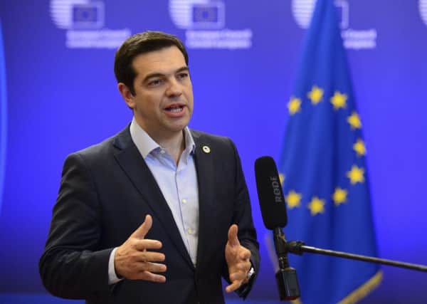 Alexis Tsipras was due to brief parliament. Picture: Getty