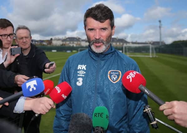 Roy Keane: Supports James McCarthy. Picture: PA