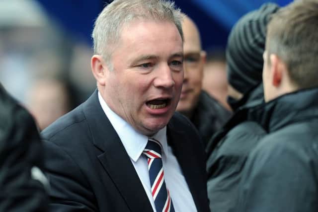 Sandaza said Ally McCoist did a 'vanishing act' when he needed him. Picture: SNS