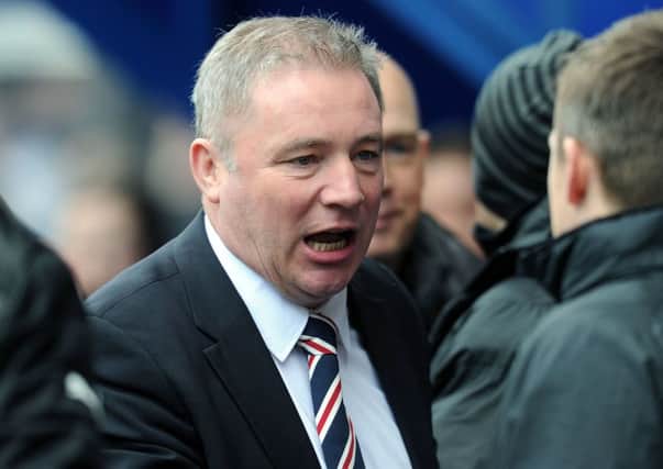 Sandaza said Ally McCoist did a 'vanishing act' when he needed him. Picture: SNS