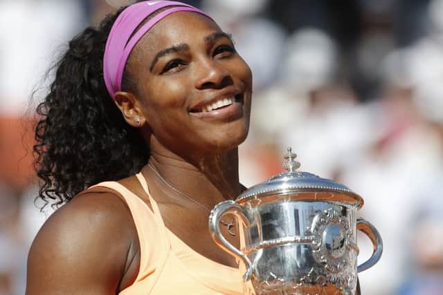 Turning 20: Serena Williams won her 20th grand slam title in Paris. Photograph: AP