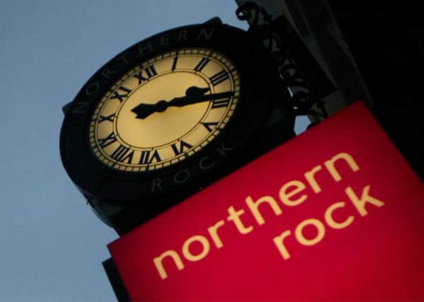 Northern Rock: Collapse triggered recession. Picture: Getty