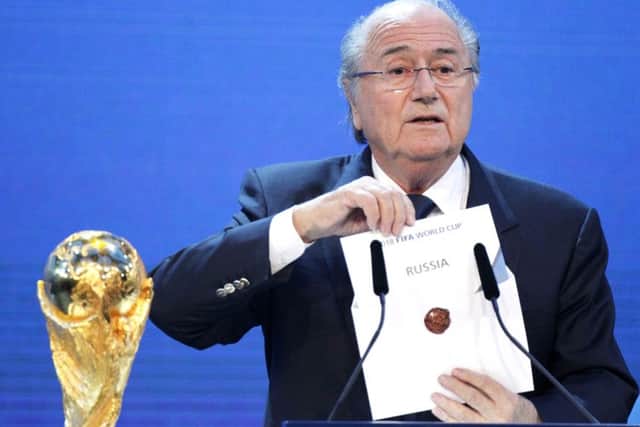 Fifa president Sepp Blatter. Picture: AP