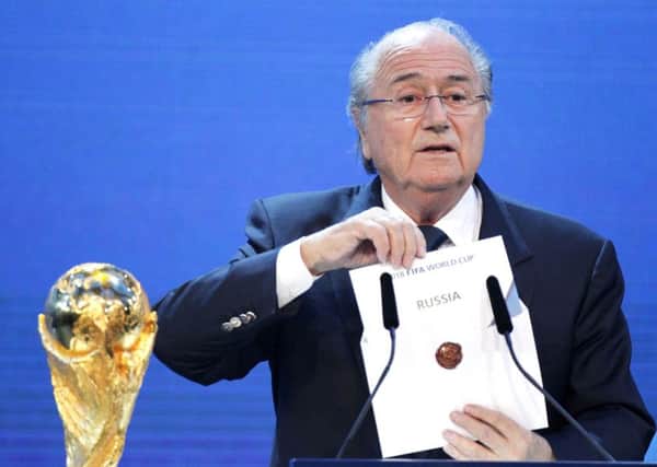 Fifa president Sepp Blatter. Picture: AP