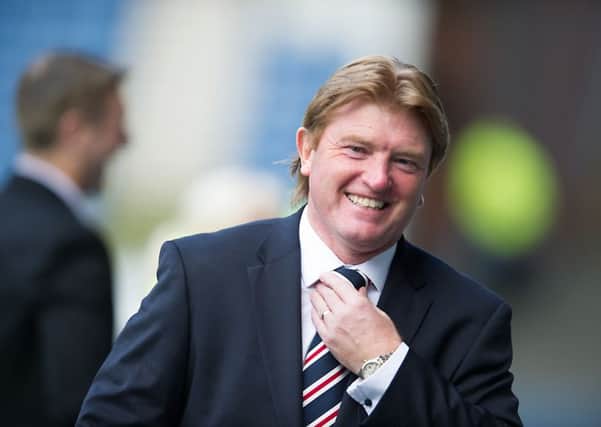 Rangers manager Stuart McCall  but for how much longer? Picture: John Devlin