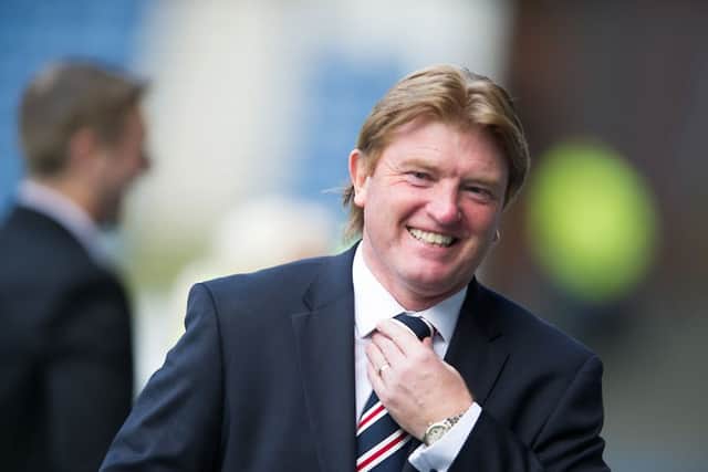 Rangers manager Stuart McCall  but for how much longer? Picture: John Devlin