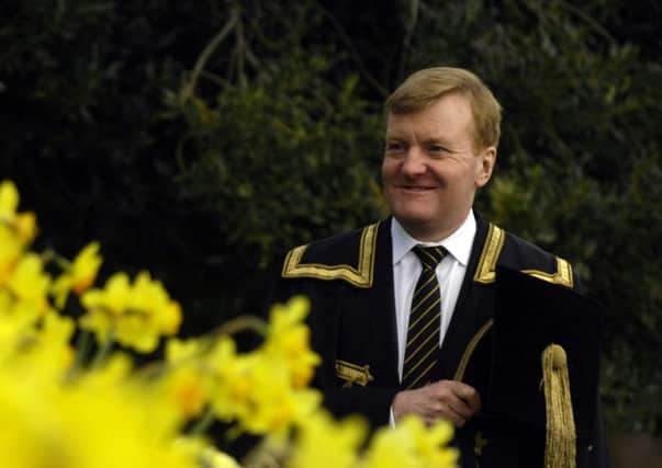 Charles Kennedy was a former rector of Glasgow University. Picture: Donald MacLeod