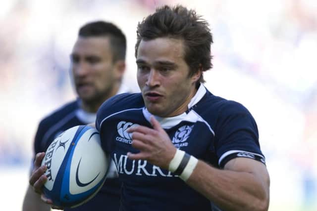 Alex Grove won three caps for Scotland but the 27-year-old centre has played all his club rugby for Worcester Warriors. Picture: SNS